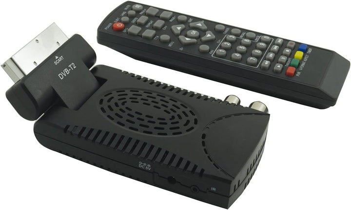 Digitaler Satelliten-Decorder, terrestrisch, Mini, DVB-T2, USB, HDMI, Scart, HD-333