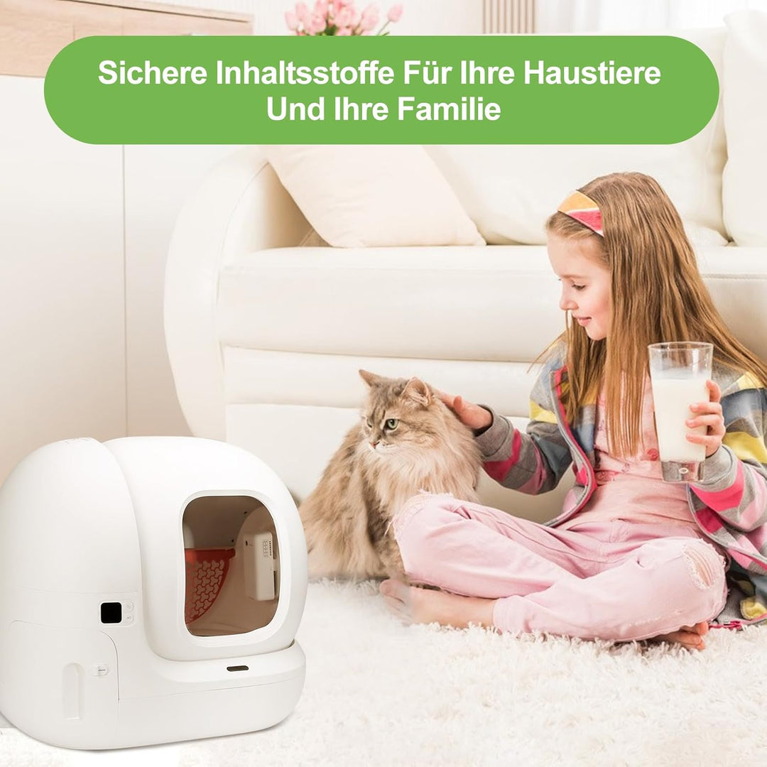 6 Stück Geruchsentferner N50 2.0 für Pura Max 2 Selbstreinigende Katzentoilette, Geruchskontrolle