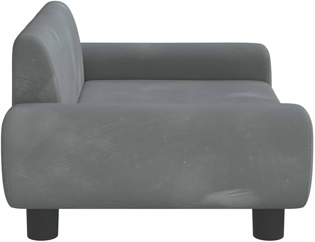 vidaXL Kindersofa, Couch für Kinder, Kindercouch mit runden Kanten, Kindersessel Minisofa Polstersof