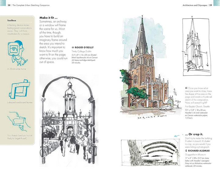 The Complete Urban Sketching Companion: Essential Concepts and Techniques from The Urban Sketching H