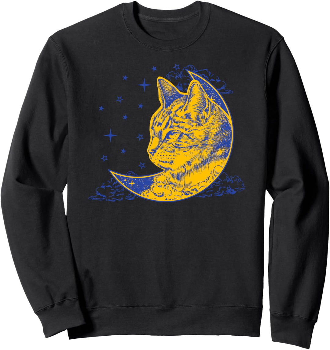 For Cats Lovers - Moon Cat Dream 3 - Fan Fun Sweatshirt