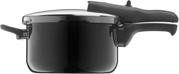 Silit Sicomatic t-plus Schnellkochtopf 4,5l, Schnelltopf 22 cm, Silargan Funktionskeramik, Induktion