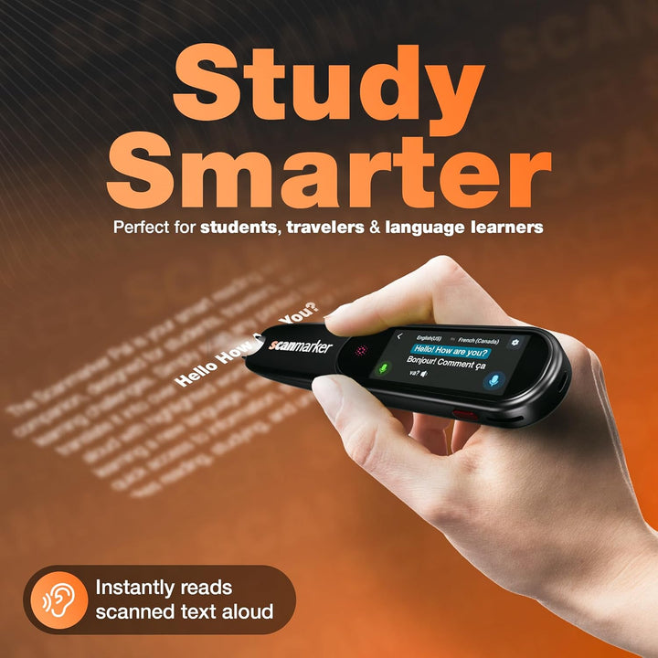 Scanmarker Pal – Stift Scanner, Übersetzungsstift & Lesestift mit Text-zu-Sprache | Übersetzer Stift