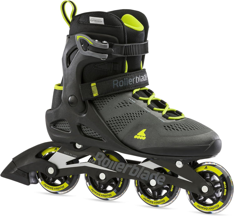 Rollerblade Herren Macroblade 80 275 Black/Lime, 275 Black/Lime