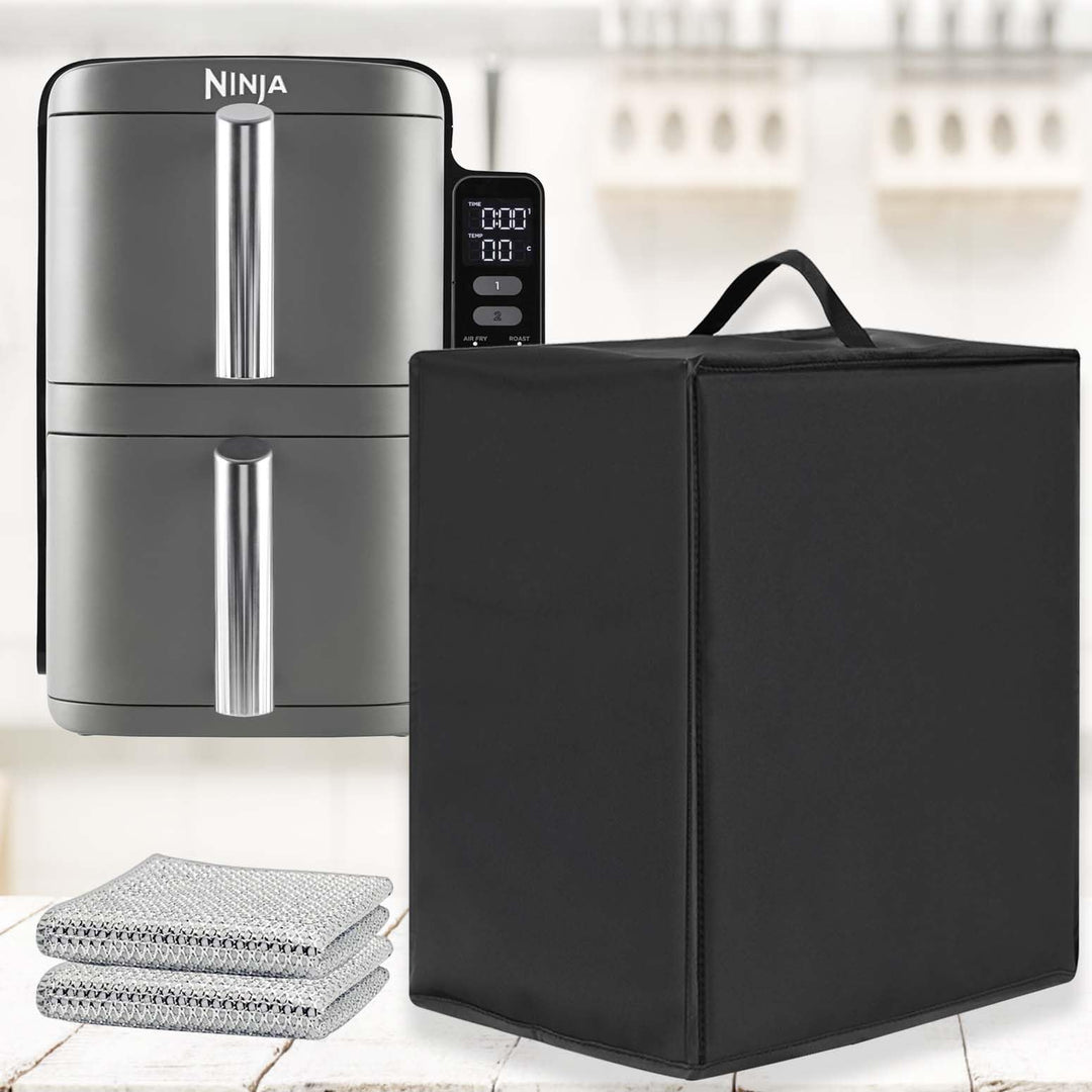 Hitzebeständige, Wasserdichte, Staubdichte Abdeckung für Ninja Foodi MAX Dual Zone Air Fryer AF400EU