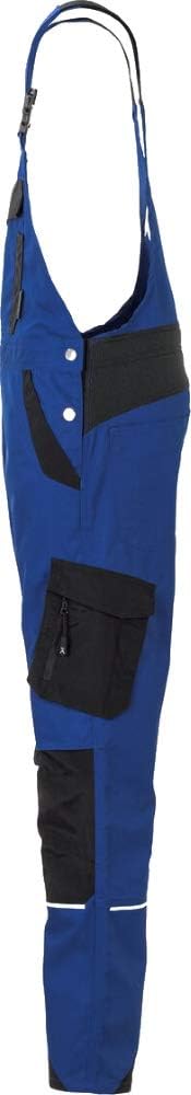 Planam Norit Damen Latzhose viele Farben alle Grössen 34 kornblau/schwarz, 34 kornblau/schwarz