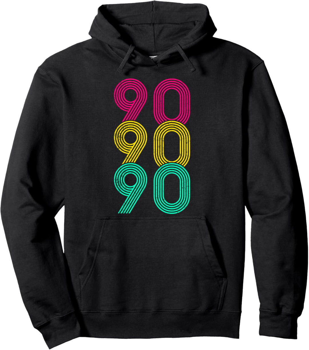 Disco Musik Vintage 1990 Party Geschenk 90er Pullover Hoodie