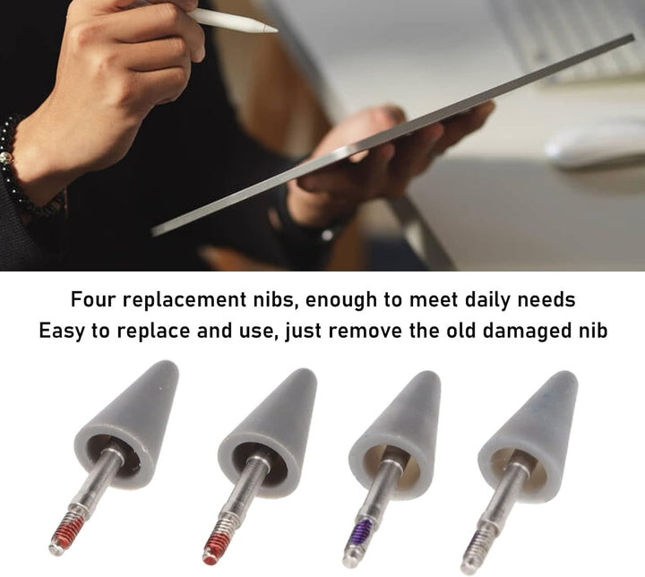 ciciglow Tablet Stylus Tips, 4Pcs Stylus Pencil Nib Ersatz Touch Stylus Pen Nibs für Huawei M Pencil