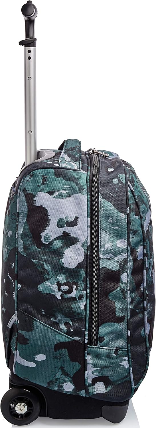 Invicta Trolley, 2 in 1, Schulranzen mit Rollen, Rucksack mit Trolleyfunktion für Schule, Reisen, Mä