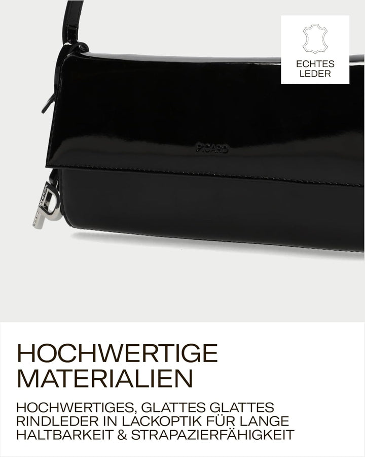 Picard Damen Abendtasche AUGURI aus Rindsleder Klein, 0 | mit Magnetverschluss | Abendtasche | Abend