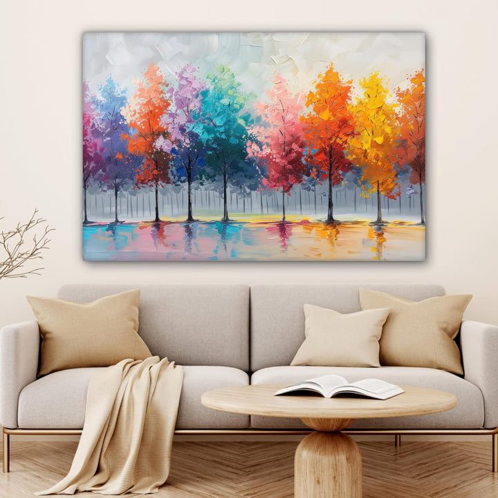 MuchoWow© Leinwandbild Gross 120x80 cm XXL Dekoration Wohnzimmer Bilder Pictures Wall Decoration Liv