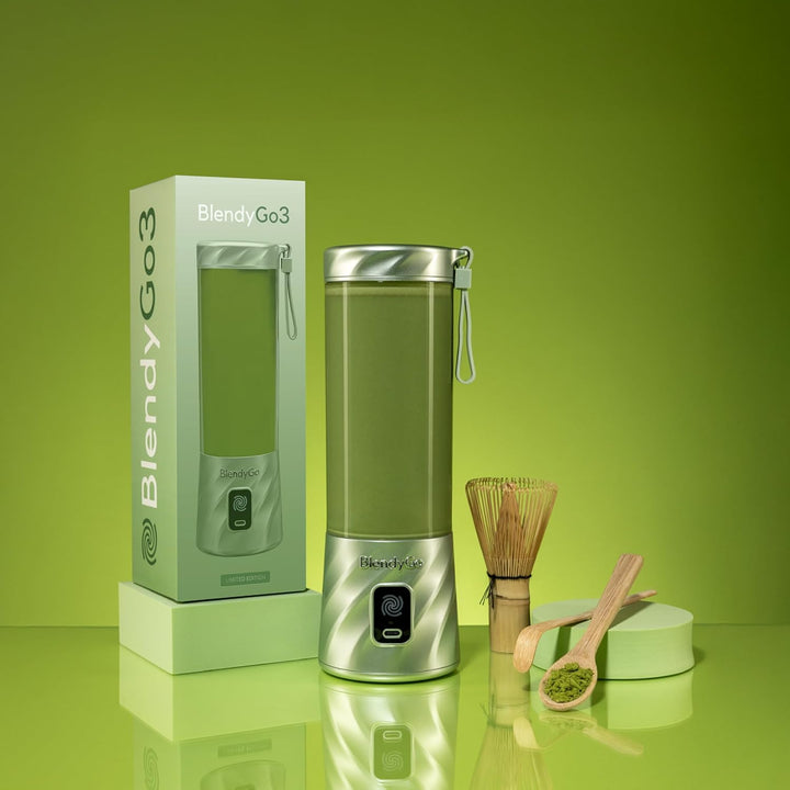 Mixer BlendyGo 3 Smoothie Maker, Smoothie Mixer Klein, Mini Portable Blender, Tragbarer USB Smoothie