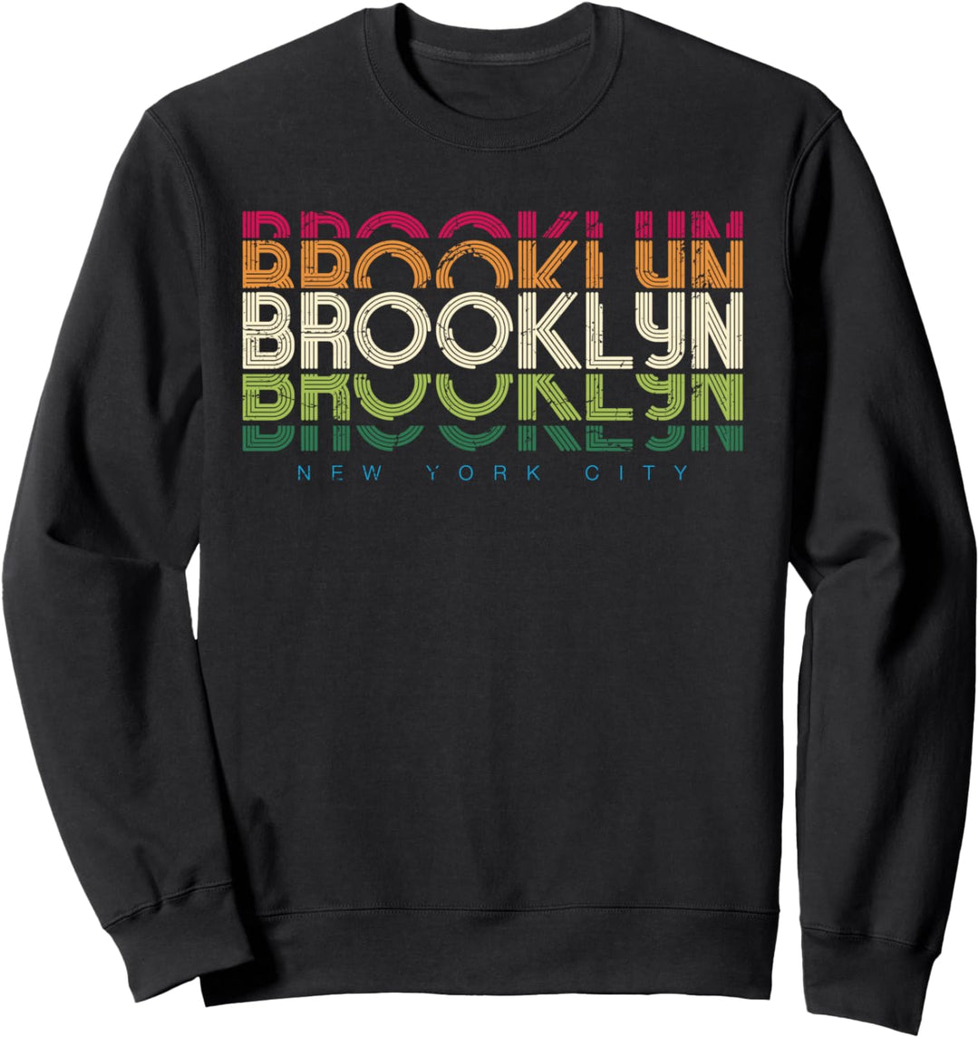 Brooklyn New York City Tee shirt, Vintage Brooklyn Graphic Sweatshirt