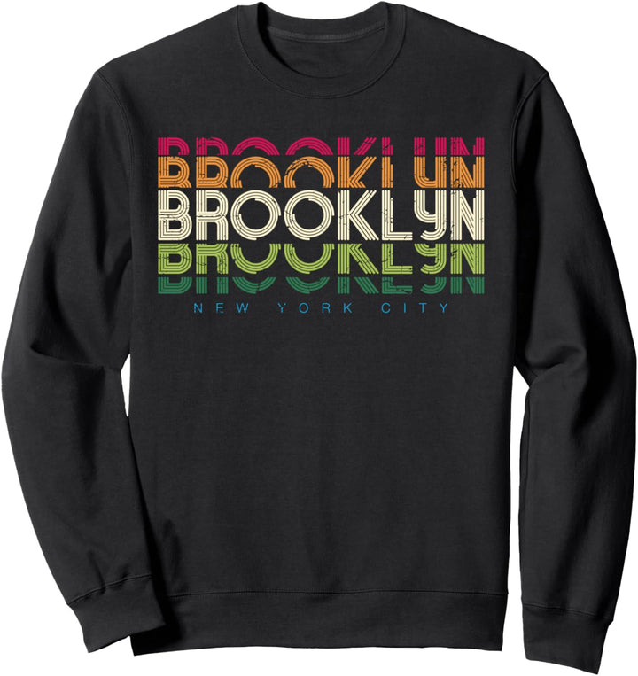 Brooklyn New York City Tee shirt, Vintage Brooklyn Graphic Sweatshirt