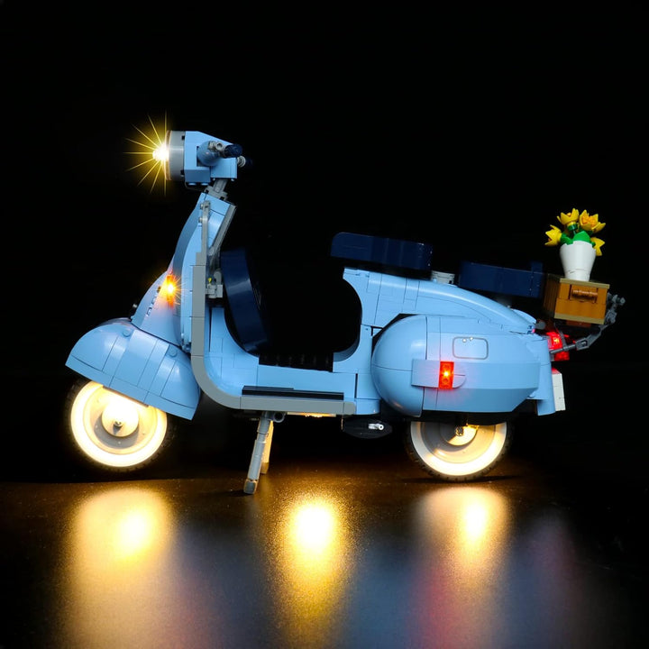 Led Licht Set für Lego Vespa 125, Led Beleuchtungs Set für Lego 10298 Vespa 125 Vintage Roller - Nur