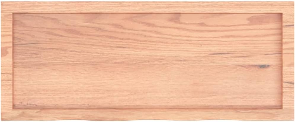 vidaXL Wandregal, Holzregal Regal Handgefertigt mit Baumkante, Wandboard Regalbrett Deko, Bücherrega