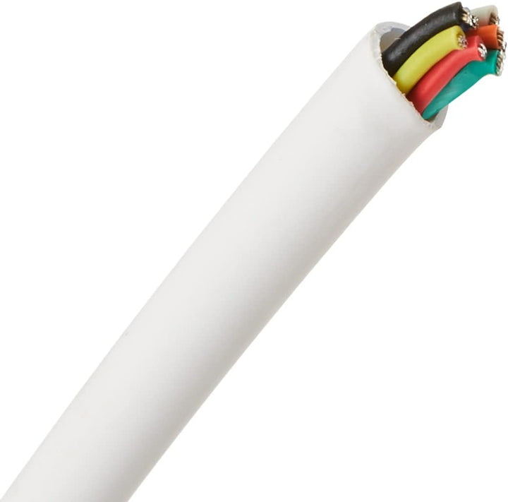 Pro Power 8CLSF100 m Alarm/Signalkabel, CCA-Leiter, 8-adrig, LSF-Mantel, weiss, 100 m