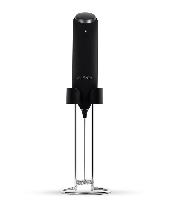 Wiederaufladbarer Hand Milchaufschäumer Stab, Aufschäumer Stab mit USB-C Ladehalterung, Mini Milchau
