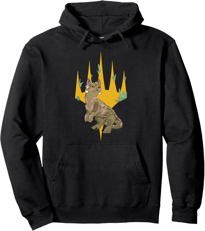 Magic: The Gathering Dinosaur Cat Logo Pullover Hoodie