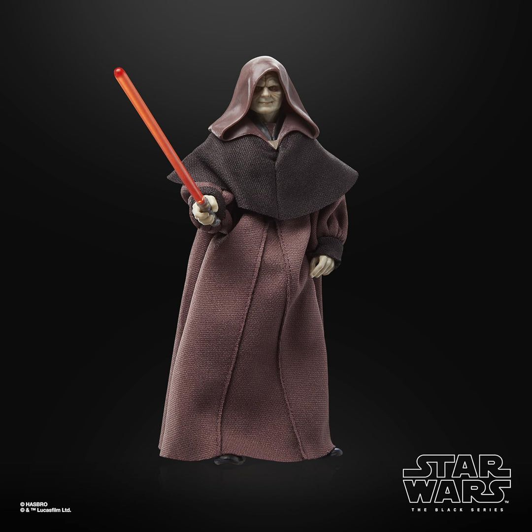 Star Wars The Black Series Darth Sidious, Revenge of The Sith Collectible 6 Inch Action Figure