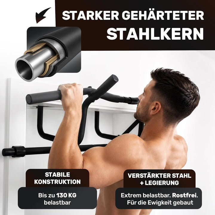 [NEU] Klimmzugstange Türrahmen [Klimmzugstange ohne Schrauben] Fitness Stange Pull Klimmzugstange Tü