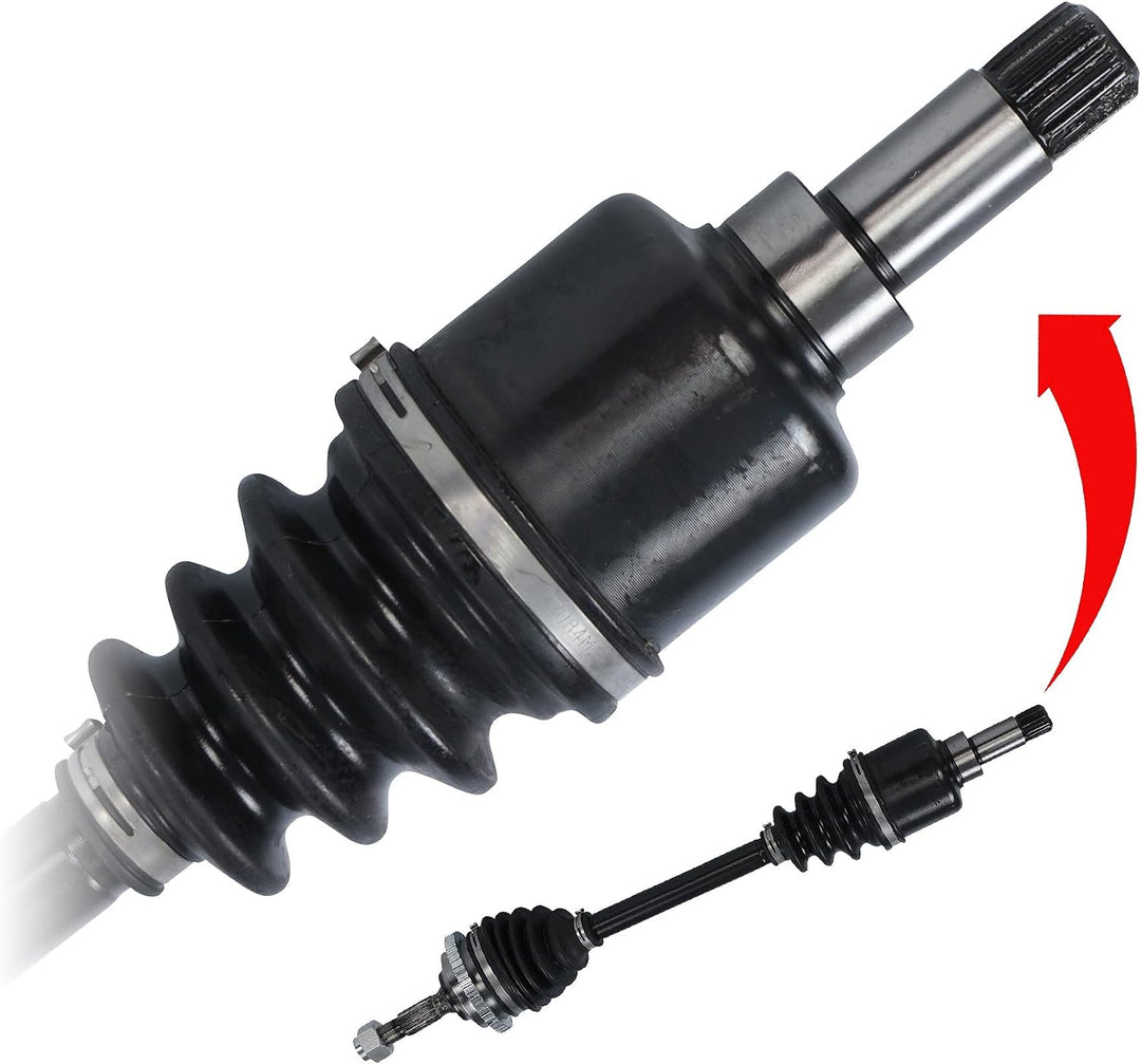 ATEC Germany 1x Antriebswelle komplett vorne links Gelenkwelle Kompatibel mit PEUGEOT 206 Schrägheck