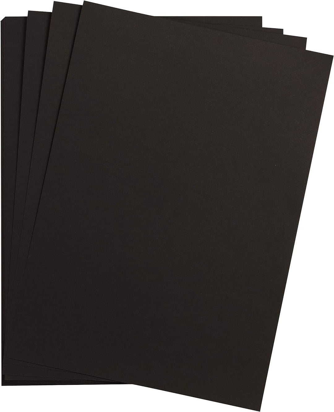 Clairefontaine 975550C Packung mit 25 Bastelkartons Maya, 185g, DIN A2, 42 x 59,4 cm, 1 Pack, schwar