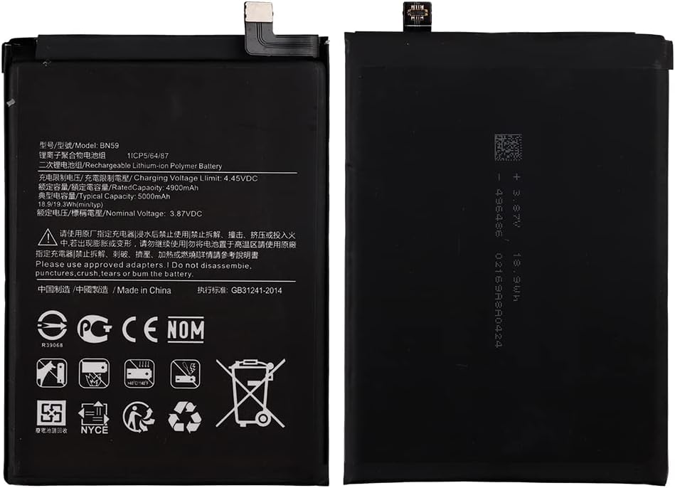 SwarKing Ersatz Akku Kompatibel mit Redmi Note 10 & Redmi Note 10S BN59 with Toolkit