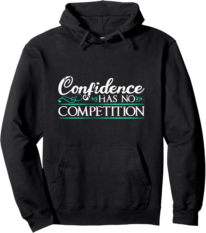 Vertrauen hat keine Konkurrenz Motivierende Pullover Hoodie