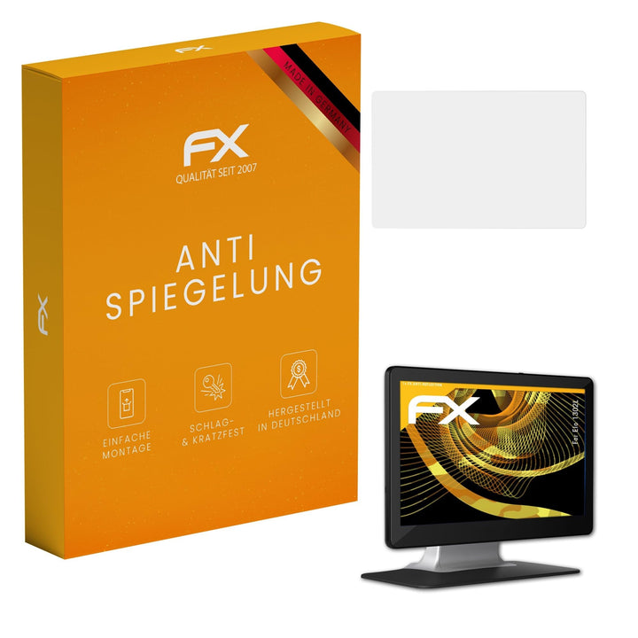 atFoliX Displayfolie kompatibel mit Elo 1302L Schutzfolie, entspiegelnde und stossdämpfende FX Folie