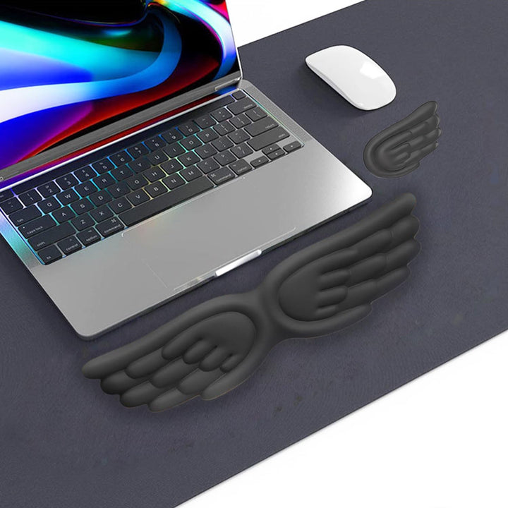2 Stück Wolke Handballenauflage Tastatur, Handballenauflage Tastatur Maus Set, ergonomisches Handgel