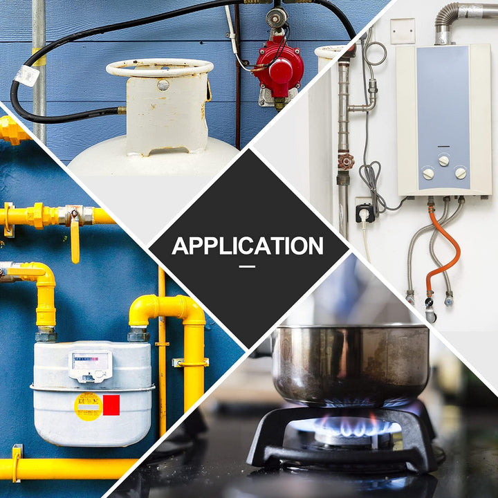 Gasmelder Erdgas MESTEK Gaslecksuchgerät Tragbarer Leckdetektor für Methan Propan Butan Haushalts Fl