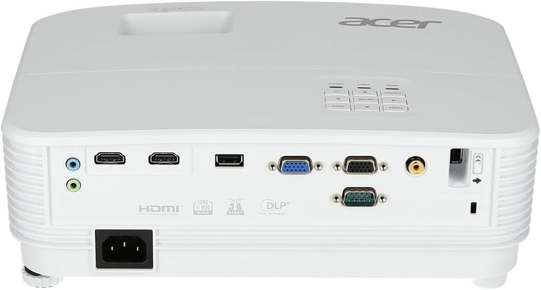 Acer P1357Wi DLP Beamer (WXGA (1.280 x 800 Pixel) 4.500 ANSI Lumen, 20.000:1 Kontrast, 3D, Keystone,