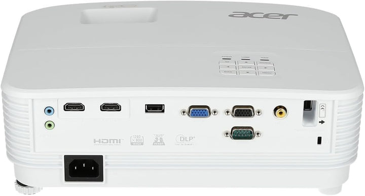 Acer P1357Wi DLP Beamer (WXGA (1.280 x 800 Pixel) 4.500 ANSI Lumen, 20.000:1 Kontrast, 3D, Keystone,