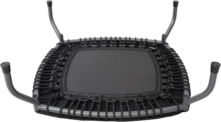 Sunny Eckiges Fitness-Trampolin mit Bungee-Federung, 91/102 cm | Trampolin ohne Metallfedern, Einzel