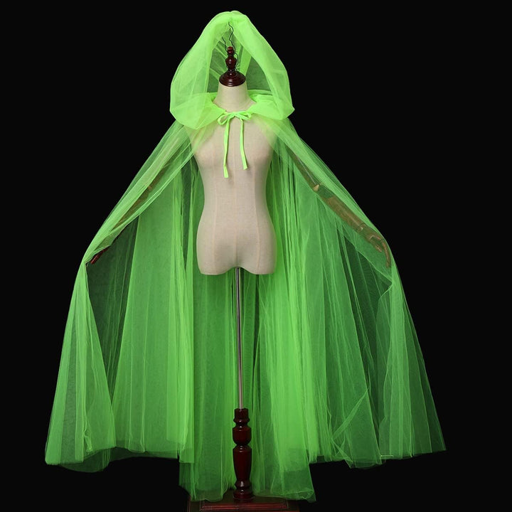 GRACEART Umhang mit Kapuze Zubehör für Halloween-Kostüm Mantel Böse Königin Cosplay Kostüme Lange Va