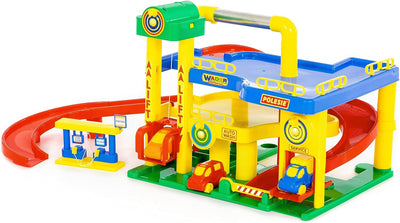 Wader Quality Toys Garage Nr. 1 mit Autos