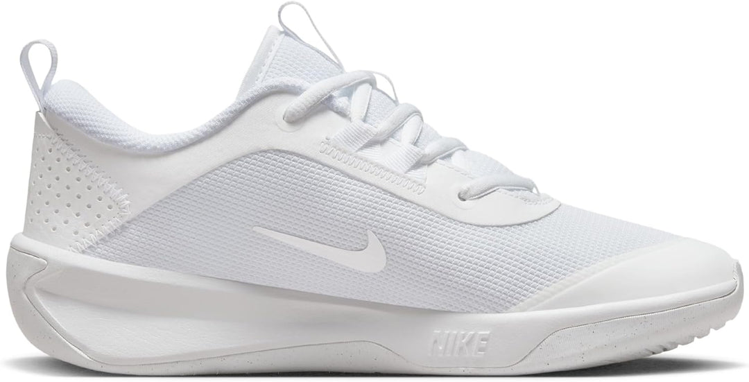 Nike Unisex Kinder Omni Sneaker 27.5 EU White White Pure Platinum, 27.5 EU White White Pure Platinum