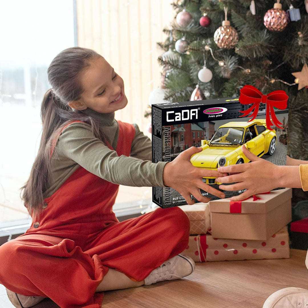 JAMARA 402855 CADA RUF CTR 2017 Yellowbird 1:20 2,4GHz Bricks, Auto Spielzeugauto, Sport Rennwagen f