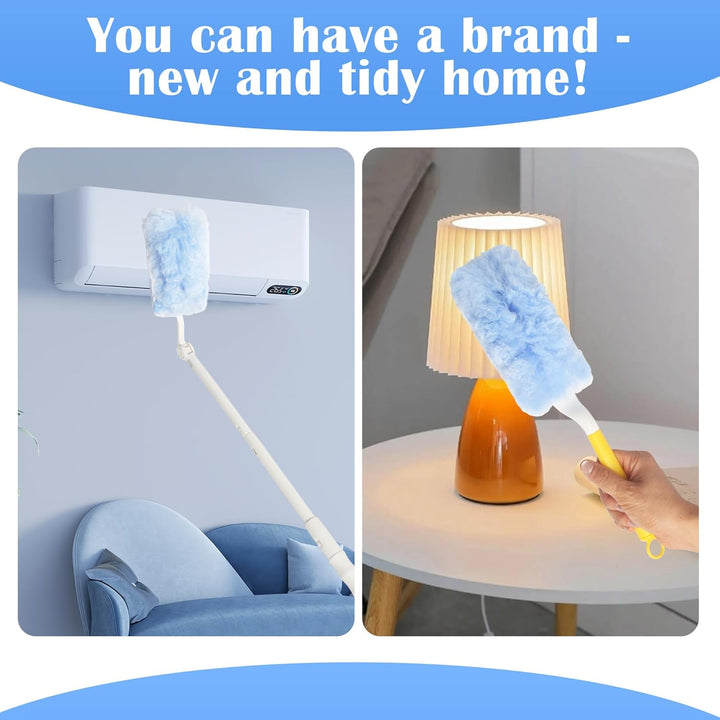 32 Stück für Swiffer Duster Staubmagnet Nachfüllpack Set, 360° für Swiffer staubmagnet nachfüllpack,