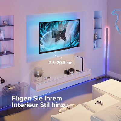 ONKRON neig- und schwenkbare Halterung für TV 17" - 43" mit einem Gewicht bis zu 35 kg max VESA 200x