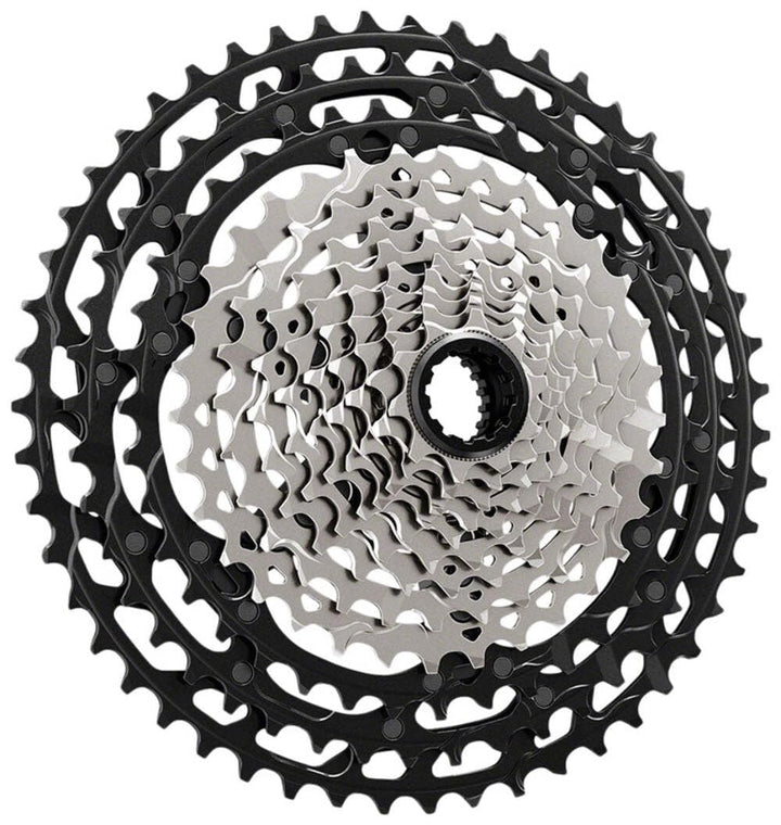 Shimano XTR Cs-M9101 12-Speed Cassette Schwarz/Silber 10-51T, Schwarz/Silber 10-51T