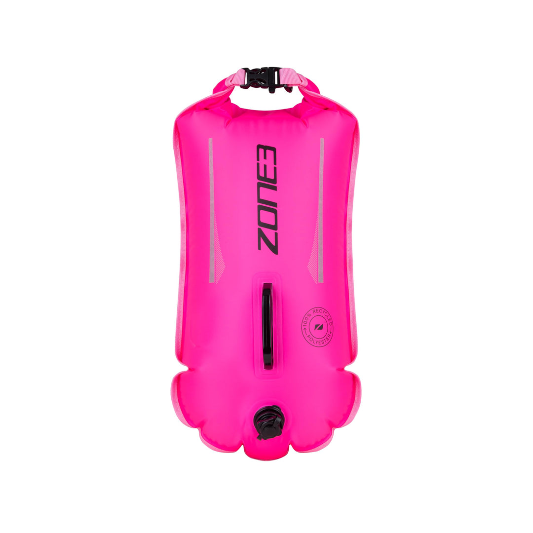 ZONE3 28L recycelte Boje mit wasserdichter Tasche Regulär Pink, Regulär Pink