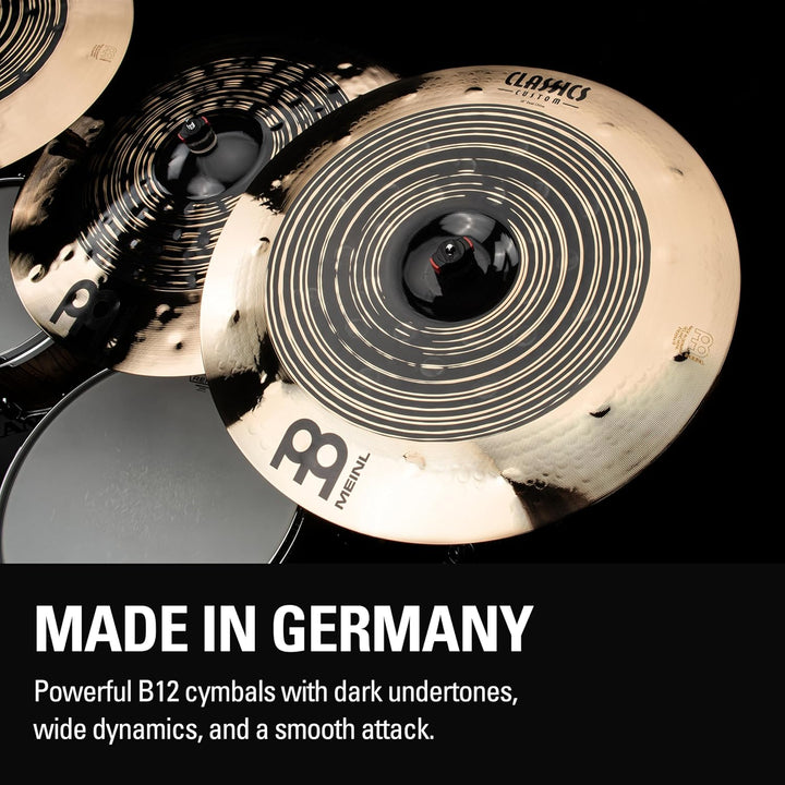 Meinl Classics Custom Dual 18 Zoll China (Video) Schlagzeug Becken (45,72cm) B12 Bronze, Dunkles und