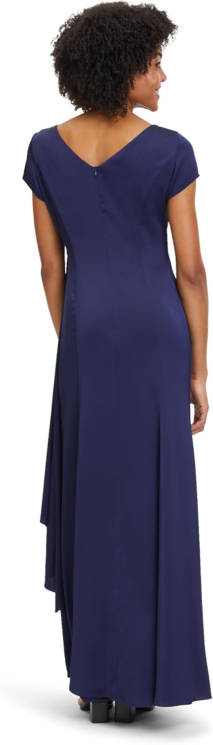 Vera Mont Damen Kleid 36 Evening Blue, 36 Evening Blue