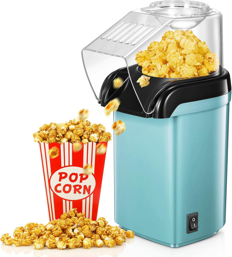 1200w Heissluft Popcorn Maschine,Mini Popcorn Maker,Einfach zu Verwenden Popcornmaschine,2 Minuten s