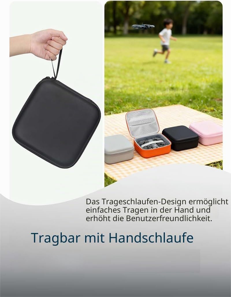Neo 2 Tragetasche, kleine Aufbewahrungstasche kompatibel mit DJI Neo 2 Drohne, tragbare Mini-kompakt