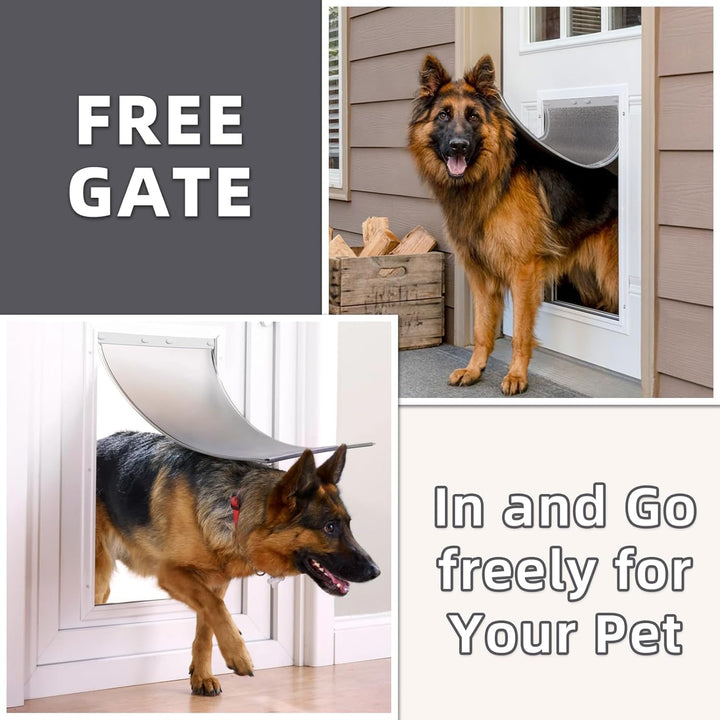 Ersatzklappen für Hunde und Katzen, Ersatztüren für Hunde und Katzen, kompatibel mit PetSafe, Medium