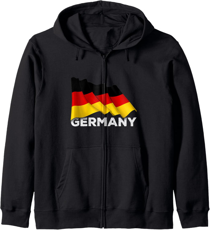 Germany Shirt - Cool German Flag Kapuzenjacke
