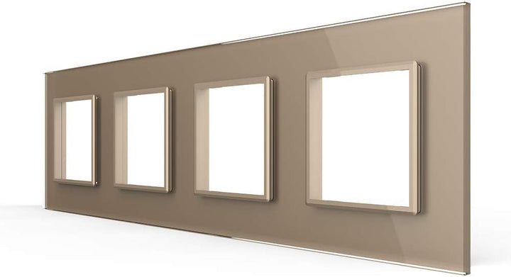 LIVOLO Nur Glasblende für Livolo Steckdose VL-C7-SR/SR/SR/SR-13 Gold